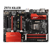 For ASROCK Fatal1ty Z97 KILLER Motherboard LGA 1150 DDR3 Mainboard 100% Tested OK Fully Work Free Shipping