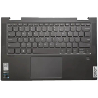 New For Lenovo Yoga 14c ITL Yoga 7-14ITL5 Laptop Palmrest Case Keyboard US English Version Upper Cover