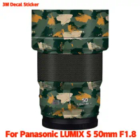 LUMIX S 50mm F1.8 Anti-Scratch Lens Sticker Protective Film Body Protector Skin For Panasonic LUMIX S 50mm F1.8