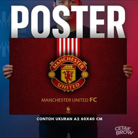 Poster Manchester United Legend Sir Alex Ferguson Hiasan Dinding Kamar Mewah Dekorasi Dinding Seni T
