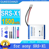 Spare Replacement Mobile Phone Batteries 1500mAh For sony SRS-X1 Bluetooth speaker Smartphon Battery High Capacity