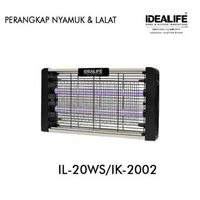 IDEALIFE Perangkap Nyamuk dan Lalat Insect Killer - Alat Pembunuh Nyamuk dan Serangga IL-20WS / IK-2