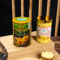 Combo 2 Hộp 500g tinh bột nghệ đỏ nguyên chất + Viên tinh nghệ đỏ sữa ong chúa - Trung Huy Foods