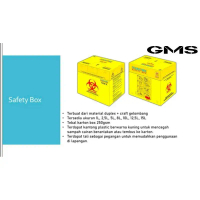 Safety Box Medis / Box Limbah Medis Jarum suntik