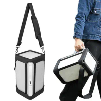Travel Carrying Case For Speaker Shockproof Crossbody Speaker Protector Protection Casing Portable Travel Case With Shoulder