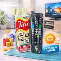 Jitu Remote TV Universal Sharp Tanpa Program LCD Flat LED Best Deal Multi Jitu TV-SHS
