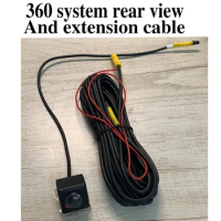 360 BirdView Panorama Rear view Camera Extension cable Car Replacement of accessories