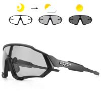 SCVCN Photochromic Sunglasses MTB Cycling Glasses Men Women Outdoor Running Hiking Goggles UV400 Safety Bike Bicycle Eyewear