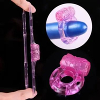 Ring silika Lembut Tahan Air Bergetar Warna Pink untuk Pria Wanita no 4