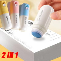 2 IN 1 Thermal Paper Correction Fluid with Knife Privacy Protection Fluid Unboxing Knife Letter Opener Thermal Paper Eraser 20ML