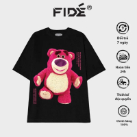 COD Áo thun FIDE phông trơn nam nữ cổ tròn FIDE GẤU LOTSO 02
