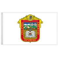 Mexico State Mexico Flag Banner States of Mexico Mexican State 3x5ft 90x150cm Polyester