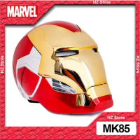 Marvel MK85 Iron Man Electric Helmet 1:1 Mark 85 Ironman Mask with LED Light Halooween Cosplay Toy for Adult Man Birthday Gift