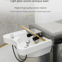 Shower Equipment Shampoo Chairs Water Circulation Thai Shampoo Bed Head Spa Massage Table Lavacabezas Salon Furniture
