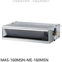 《滿萬折1000》萬士益【MAS-160MSN-ME-160MSN】定頻吊隱式分離式冷氣(含標準安裝)