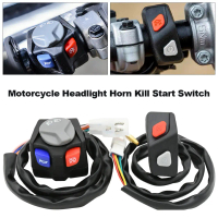Còi Đèn Pha Tay Lái Xe Máy Công Tắc Khởi Động Tử Thần, Cho EXC XC XCW EXCF SX SXF 125 150 200 250 35