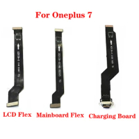 For Oneplus 7 USB Charging Port Dock Socket Board Display LCD Mainboard Connector Flex Cable Replacement Parts