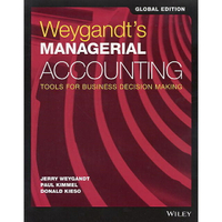現貨姆斯 Weygandt's Managerial Accounting Weygandt 9781119419655 華通書坊/姆斯