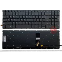 New US Keyboard Backlit For Lenovo Yoga C740-15 S740-15 V740-15 V340-15 IML Thinkbook 15IIL E5-IML 15-IML 15-IIL Laptop Keyboard