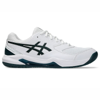 Asics Gel-dedicate 8 2E [1041A410-104] 男 網球鞋 寬楦 穩定 靈活 抗扭 白 綠