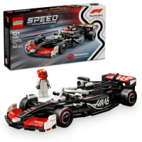 【LEGO 樂高】極速賽車系列 77250 MoneyGram Haas F1Team VF-24 賽車+71049 F1收藏賽車
