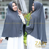 TERBARU Hijab Khimar Jumbo Aisyah XXXL Jilbab Kimar Syari Kerudung //ZAIN COLLECTION Panjang Tangan 
