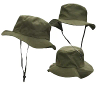 Topi Rimba dewasa/topi gunung/topi pria dan wanita/topi tali/topi pantai