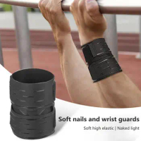 1Pc Weightlifting Wrist Wrap with Fastener Tape High Elasticity Breathable Compression Sports Wrist Guard