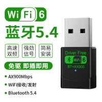 wifi6雙頻無線網卡wifi6免驅動AX900藍牙WiFi二合一USBWiFi接收器【尚宜家居】