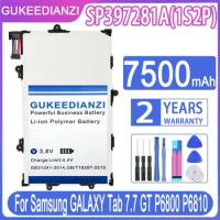 GUKEEDIANZI Replacement Battery SP397281A(1S2P) 7500mAh For Samsung GALAXY Tab 7.7 GT P6800 P6810 Tab7.7