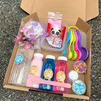 LC - SLIME KIT JUMBO SUPER KOMPLIT | 4 slime in 1, clear slime kit, original slime kit, tofu slime k