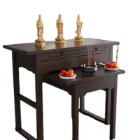 Yhl Altar Household Modern Minimalist God of Wealth Altar Sets Cabinet Buddha Statue Buddha Table Table Set