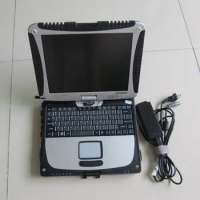 Alldata v10.53 Software Installed Laptop cf19 Touch Screen Second Hand Car Diagnostic Hdd 1tb Windows7 Ready to Use