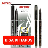 Pulpen Joyko Erasable Gel Pen / JOYKO Shokyo GP-279 /  Murah / Stationery