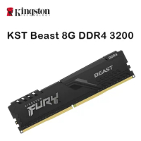 Kingston Fury Beast RAMs Memory 8GB 16GB 32GB 2666Mhz 3200MHz 3600MHz DDR4 RAM Desktop Memory Sticks
