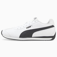 PUMA 運動鞋 男鞋 慢跑鞋 皮革 Turin 3 白黑 38303706