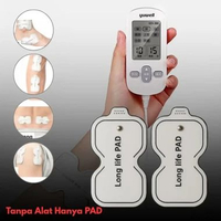 Terlaris Long Life PAD Yuwell / Reusable Electrode Pad / Gel Pad TENS Therapy Pin 2mm