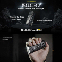 Senter LED Flashlight UHi 20 Max Lumin Shield 8000 Lumens
