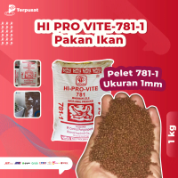 Per 1Kg 781-1 1mm Hi Pro Vite Pakan Ikan Lele Pelet 1mm Nutrisi Tinggi Protein 31% Untuk Pertumbuhan