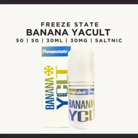 Freezestate Banana Yclt 30ml 30mg Saltnic