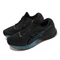 Asics 慢跑鞋 GEL-Nimbus 24 Platinum 男鞋 黑藍 路跑 白金版 緩衝型 亞瑟士 1011B479001