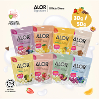Alor Freeze Dried Yogurt Bites, Snek Yogurt Sihat dengan variasi pilihan Buah, Beri dan Coklat [Hala