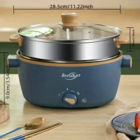 Electric Hot Pot Non-stick Electric Pot Household Hot Pot Rice Cooker Integrated Noodle Cooker