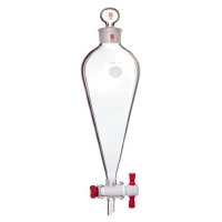 《SYNTHWARE》梨型分液漏斗 玻璃塞 Funnel, Separatory, Pear-Shaped, PTFE Stopcock