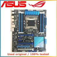 For ASUS P9X79 LE Computer Motherboard LGA 2011 DDR3 64G For Intel X79 Desktop Mainboard SATA III PCI-E 3.0 X16