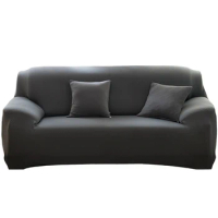 Sofa Cover Sofa Slipcover Sofa L-Shaped Sectional Sofa Elastic Gray Pet Friendly For Armrest