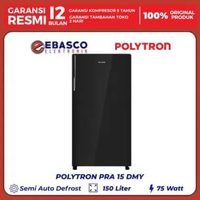 Kulkas POLYTRON PRA 15 DMY Kapasitas 150 Liter Jumbo Freezer