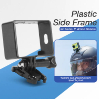Aksesoris Fotography Vamson Plastic Side Frame for Xiaomi Yi Action Camera - GP-CA29 - Black Viral