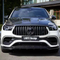 New product For Mercedes GLE Coupe carbon fiber body kit GLE Coupe carbon fiber front shovel rear diffuser spoiler
