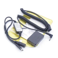USB Type C PD Charger Sprin Power Cable+LP-E12 DC Coupler DR-E12 dummy Battery for Canon EOS M M2 M10 M50 M100 M200 M50 Cameras
